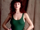 Kate BUSH, Kate in green leotard, 1978 by GERED MANKOWITZ