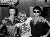 Bowie, Iggy, Lou, Dorchester Hotel, London, 1972 by MICK ROCK