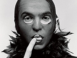 Peter Gabriel in mask by MICK ROCK