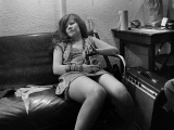 Janis Joplin sad backstage Winterland 1968  by JIM MARSHALL